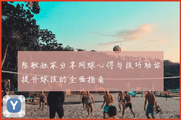 陈敏独家分享网球心得与技巧助你提升球技的全面指南