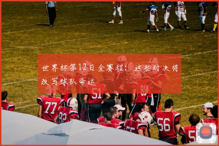 世界杯第12日全赛程:这些对决将改写球队命运