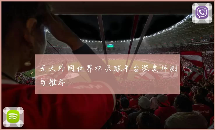 五大外网世界杯买球平台深度评测与推荐